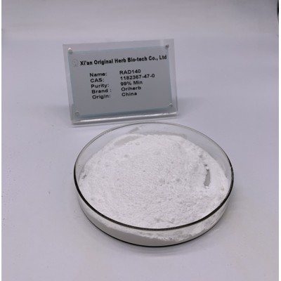 Pharmaceutical raw material RAD 140 powder with high quality from China factory